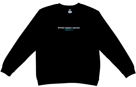 EFFORT DOESN'T BETRAY RESULTS